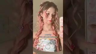 Fairy princess hairstyle 🧚✨ 
