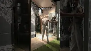 Зеркальная душевая #санузел #душевая