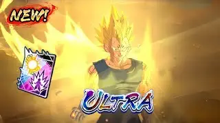 Final Explosion Animation of NEW ULTRA Majin Vegeta!!-Dragon Ball Legends