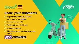 Glovo WooCommerce Uganda - Maximize your Deliveries with the Shipping plugin for your ecommerce