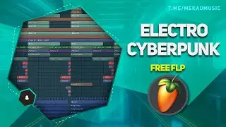 Electro Cyberpunk in FL Studio 20 (+Free FLP) / Киберпанк в ФЛ Студио (+Бесплатный ФЛП) 