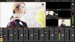 Nagasoft NSCaster X1/X1A Tutorial - Audio Mixer
