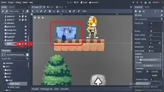 Godot v3.1.1 [13/30](2D GAMES) How to make a chest to open