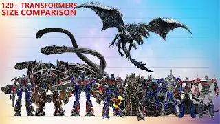 Transformers Size Comparison | All Transformers in Movies 1-7 (2007-2023)