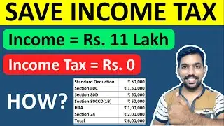 How to Save Income Tax on Salary above 7 Lakh | Old vs New Tax Regime Calculator