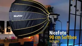 Amazing cheaper 90cm SOFTBOX NiceFoto (review)