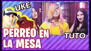 COMO Tocar 🎵 PERREO EN LA MESA de FARAON LOVE SHADY (UKELELE) Acordes y RITMICA, Tutorial FACIL