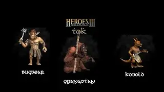 Kobold, Bugbear and Orangotan neutral creatures from tok mod (VCMI)