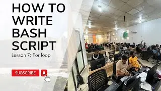 Bash script lesson 8: How to write Forloop with example in bash