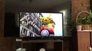 Pikachu and Eevee in the 2021 95th Macy’s Thanksgiving Parade