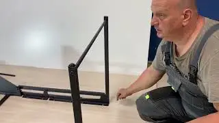 Подробная инструкция по сборке. Стол  стеллаж