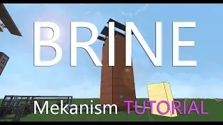 BRINE - Thermal Evaporation Plant / Chamber - Mekanism Tutorial [ENGLISH]