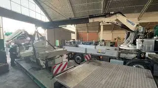 Exceptional transport 🚨🚛 NEW ARRIVAL IN ITALY 🇮🇹 WAREHOUSE - WOTAN RJ315 INTERNAL GRINDER