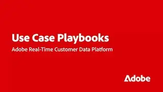 Real-Time CDP Use-Case Playbooks | Adobe for Business