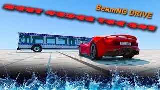WENT UNDER THE BUS  BeamNG DRIVE