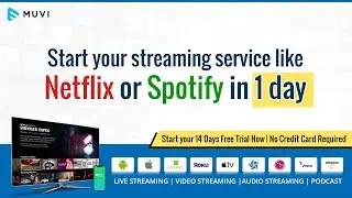 Start your Streaming Service like Netflix or Spotify in 1 day | Live Video Streaming Website & Apps