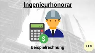 Ingenieurhonorar - Beispielrechnung HOAI