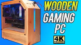 diy wooden gaming pc case