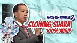 Cara Cloning Suara Dengan AI | 100% MIRIP SUARA ASLI