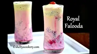 royal falooda recipe | summer desserts recipes | Falooda recipe