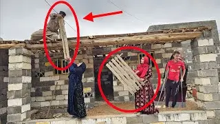 Building a house under the rain  The story of a family's resistance against problems 🌧️