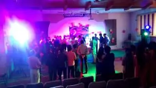 Takshshila college jabalpur fresher party EC 2016