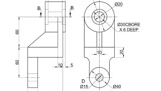 Sectional Drawing/Mechanical Draughting N4