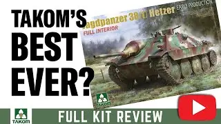 The ULTIMATE Takom Jagdpanzer 38t Hetzer Model Kit review!