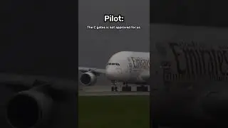 Emirates Pilot ARGUES With ATC Due To A380 Being TOO BIG For Taxiway #aviation #avgeek #plane