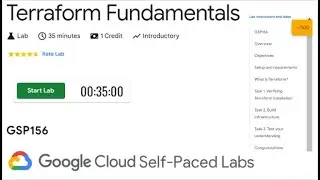Terraform Fundamentals | GSP156 | Build Terraform on Google Cloud | QUICK-GCP-LAB | 2024 