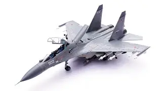 结缘中国！HM苏-30MK502号原型机合金成品模型开箱测评