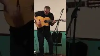 Galician jig Tim Edey on guitar