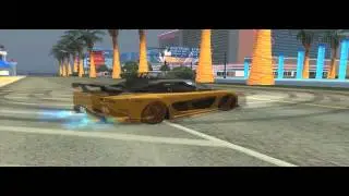 GTA SA -  Дрифт по кругу [Tokyo Drift]