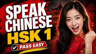 Learn Chinese Fast 🇨🇳 HSK1 Complete Beginner Course (Pass the Exam Easy!)