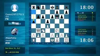 Chess Game Analysis: AlaaAnka - Guest39557021 : 1-0 (By ChessFriends.com)
