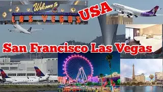San Francisco to Las Vegas #usa #gujjuinusa #travel #viral #casino #holiday #trip #play #picnic
