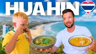 A FULL DAY EATING THE BEST THAI FOOD in HUA HIN & PHETCHABURI 🇹🇭🔥(Non Touristy)