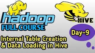 Internal Table Creation and Data Loading In Hive | Managed table | Hive Tutorial For Beginners