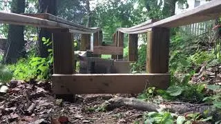 First Construction Update On The New Backyard Coaster!