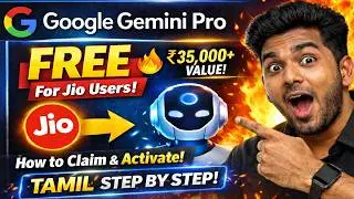 Google Gemini Pro FREE for Jio Users 🔥 | How to Claim & Activate (Tamil Step by Step)