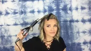 How to curl hair with a 1