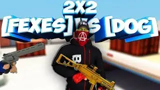 [FexEs] VS [D0G] / 2x2 / Контра сити ( 1 карта )
