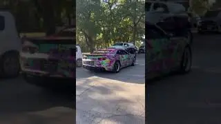 Camaro Wrapped in Metro Wrap Party Popper