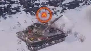 ТАНК ГОРИТ