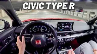 2024 Honda Civic Type R | POV NIGHT DRIVE