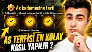 LİVİKTE TERFİ MAÇI ? AS KADEME TERFİSİ EN KOLAY NASIL YAPILIR ? PUBG Mobile