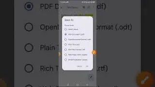 HOW TO CONVERT GOOGLE DOCS DOCUMENT TO PDF FILE ON MOBILE DEVICE