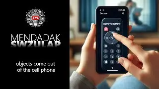Trik Benda keluar dari Handphone #viral #magic #trending