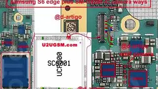 Samsung Galaxy S6 edge Plus camera not working problem solution jumper ways Smartphone Repairing