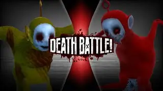 Slendytubbies 3 - Boss vs Boss Fight l Infected Laa Laa vs Necromorph Po
